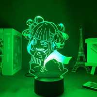 3Д аниме-светильник лампа-ночник Химико Тога из Моя геройская академия