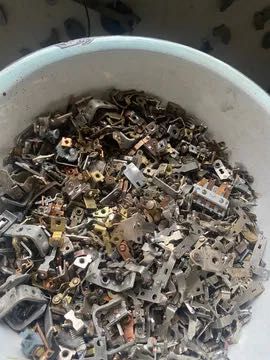 Styki na miedzi odzysk srebra