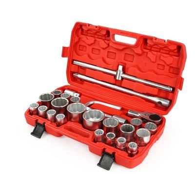 Klucze Nasadowe 3/4" 1" 21-65mm 12-kąt 26pcs