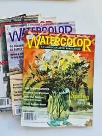 Revistas americanas de aguarela "Watercolor"