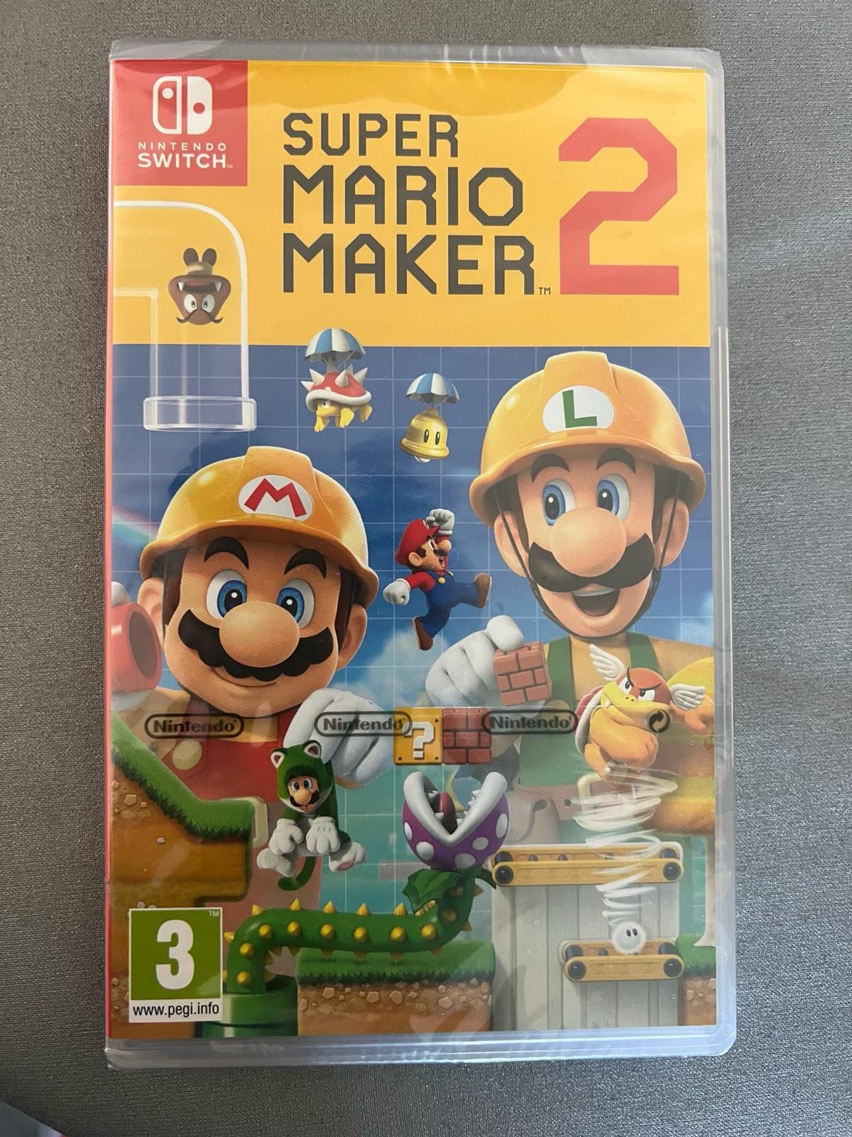 Jogo nintendo switch super mario maker 2