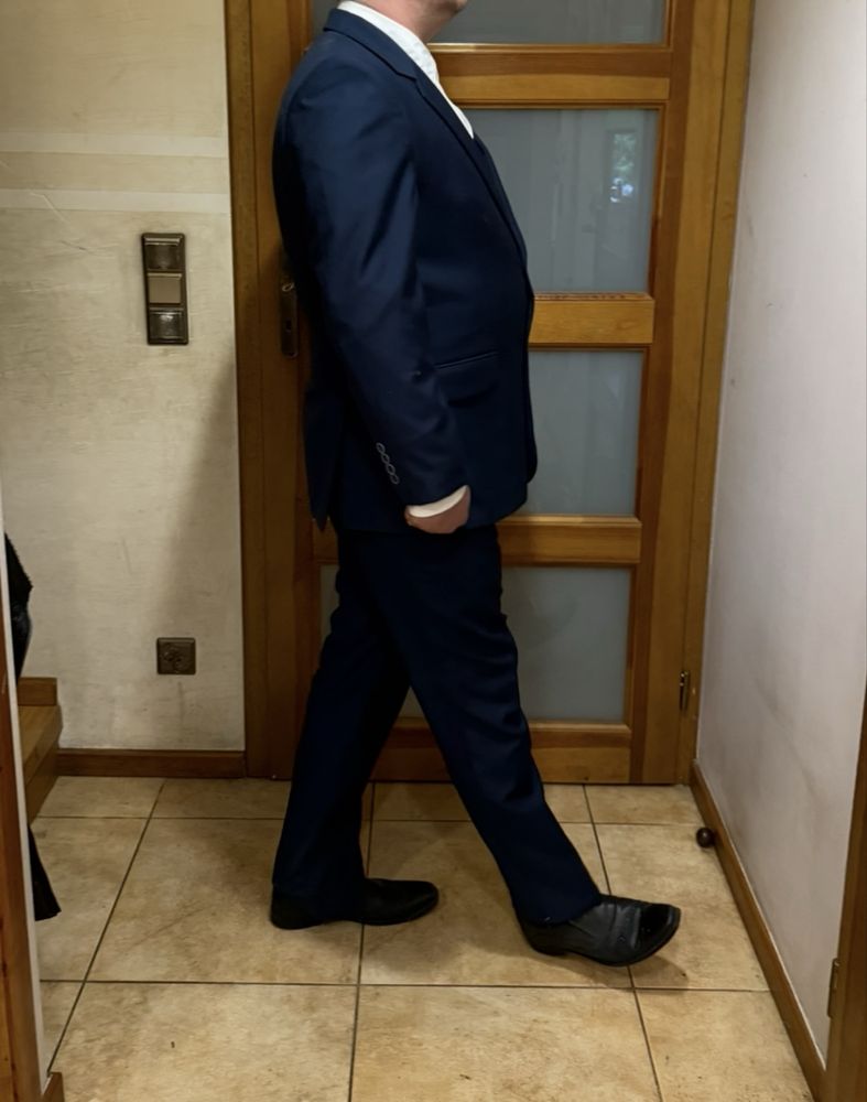 Garniutur rozmiar 56 Granatowy