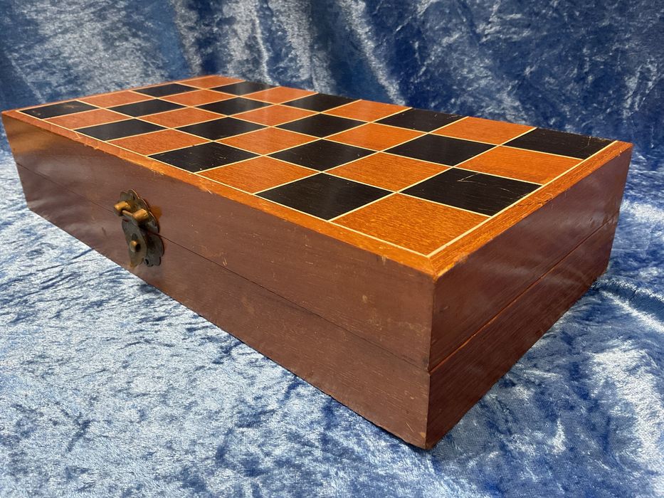 Xadrez tabuleiro material nobre 36x36 cm