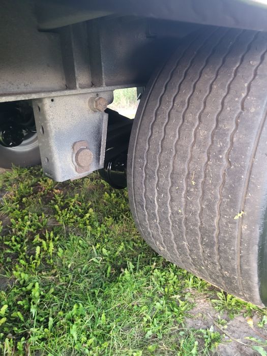 Przyczepa tandem niskopodwozie laweta do transportu koparek,  wiertnic