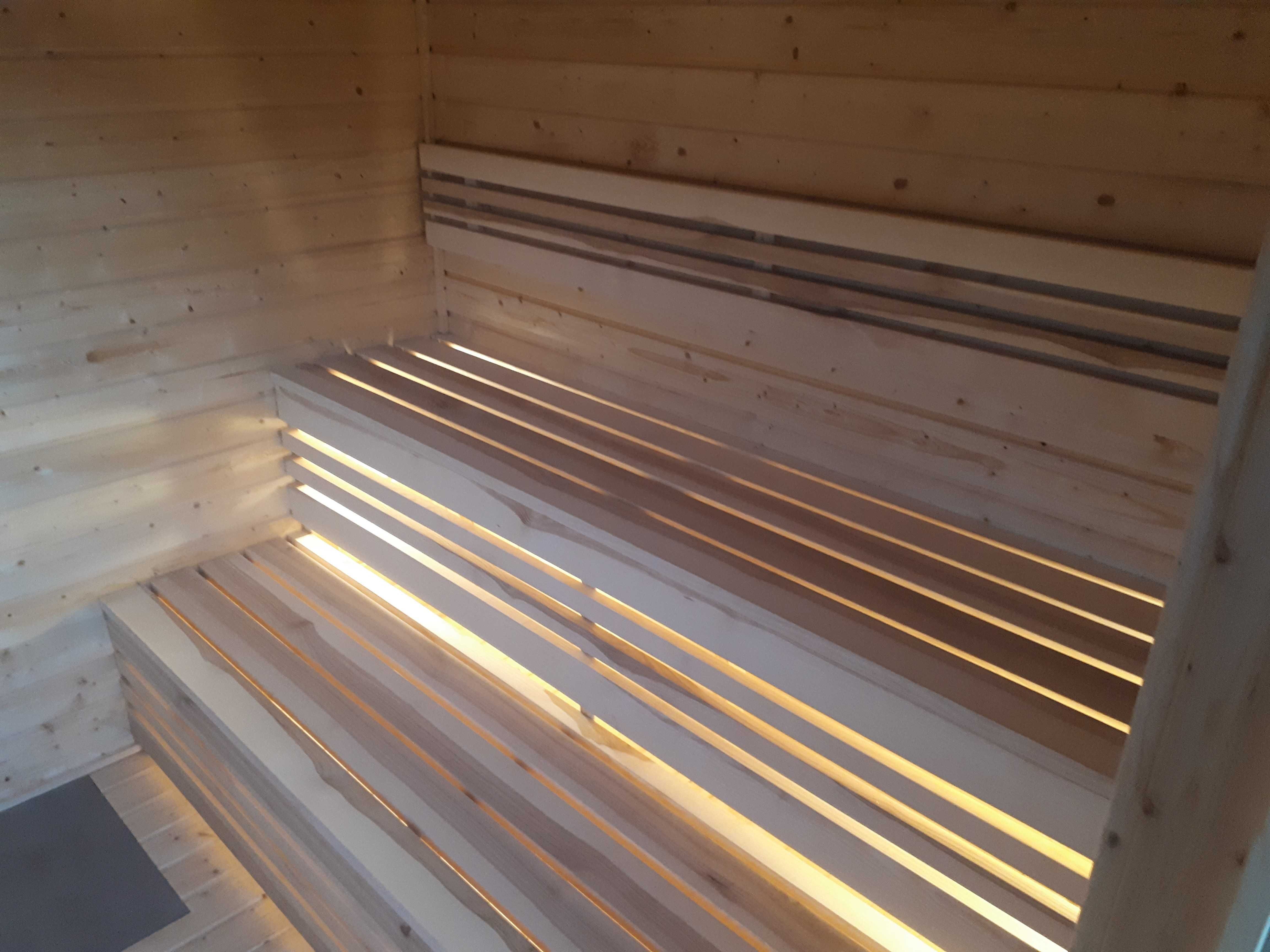 Sauna ogrodowa domowa
