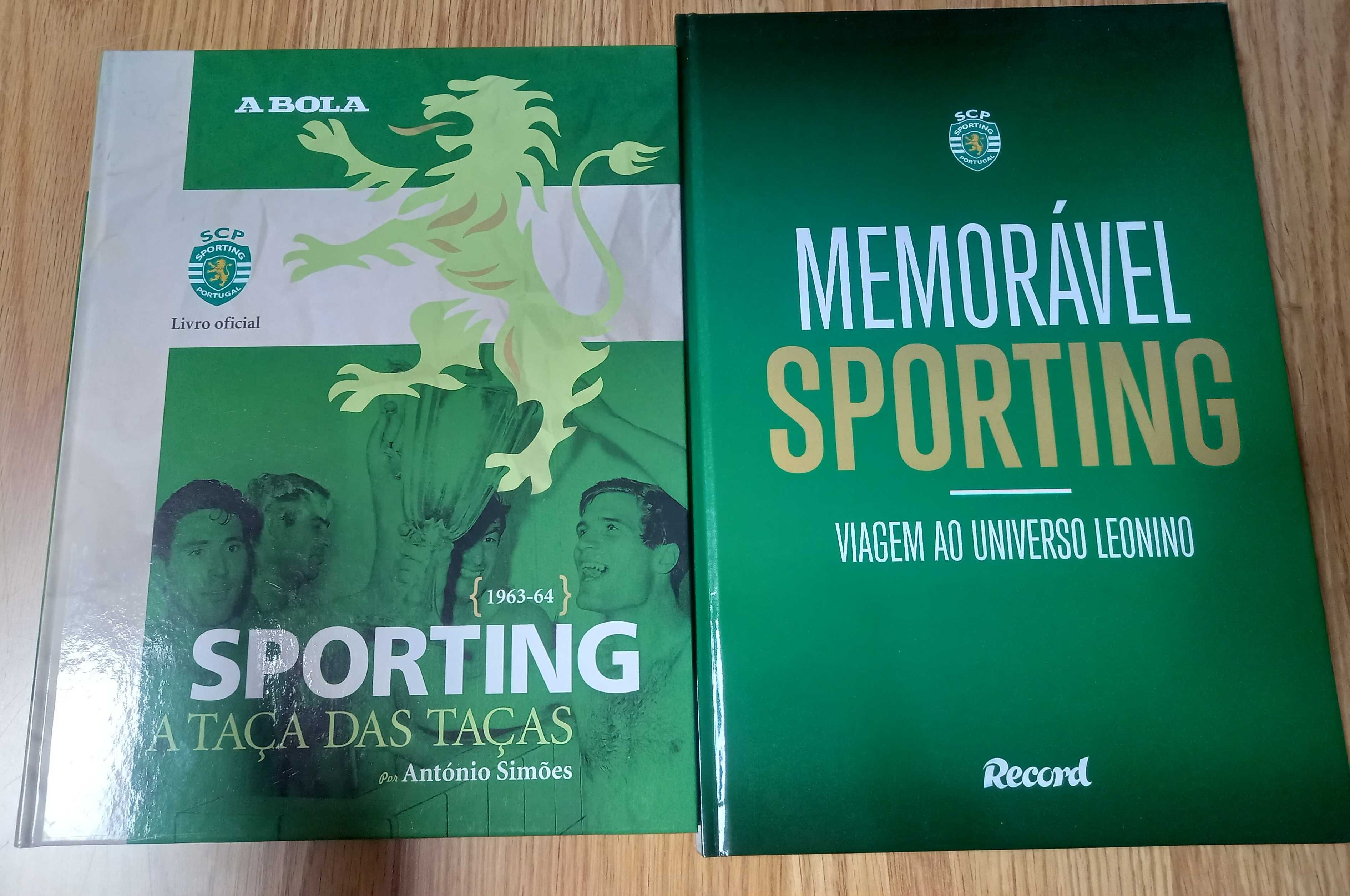 4 livros Sporting Clube de Portugal - Novos
