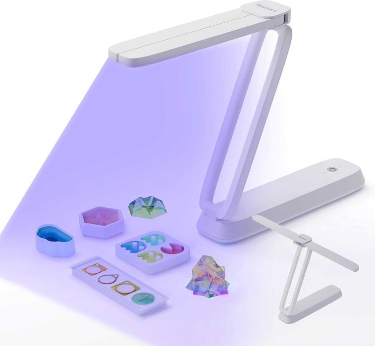 Resiners Światło UV do utwardzania żywicą składana ładowalna lampa 3w1