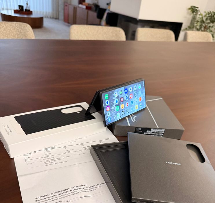 Samsung Galaxy Z Fold7 5G 12GB/256GB Dual Sim Preto Jet-black