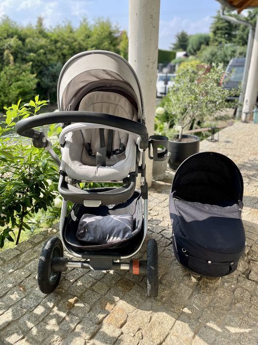 Wózek Stokke Trailz spacerówka + gondola + GRATISY
