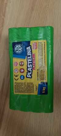 Plastelina 1kg seledynowa