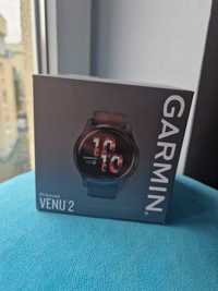 Nowy zegarek sportowy GARMIN Venu 2 45 mm Czarny