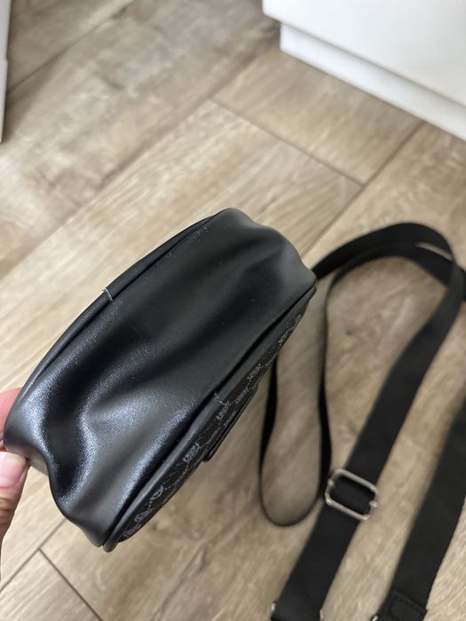 Мужская сумка в стиле Луи Витон, плечевая , с широким ремнем