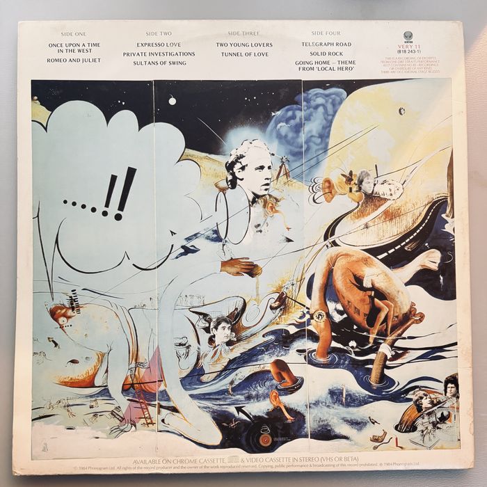 2LP, Dire Straits Alchemy, VERY 11, 1984, DOBRA CENA