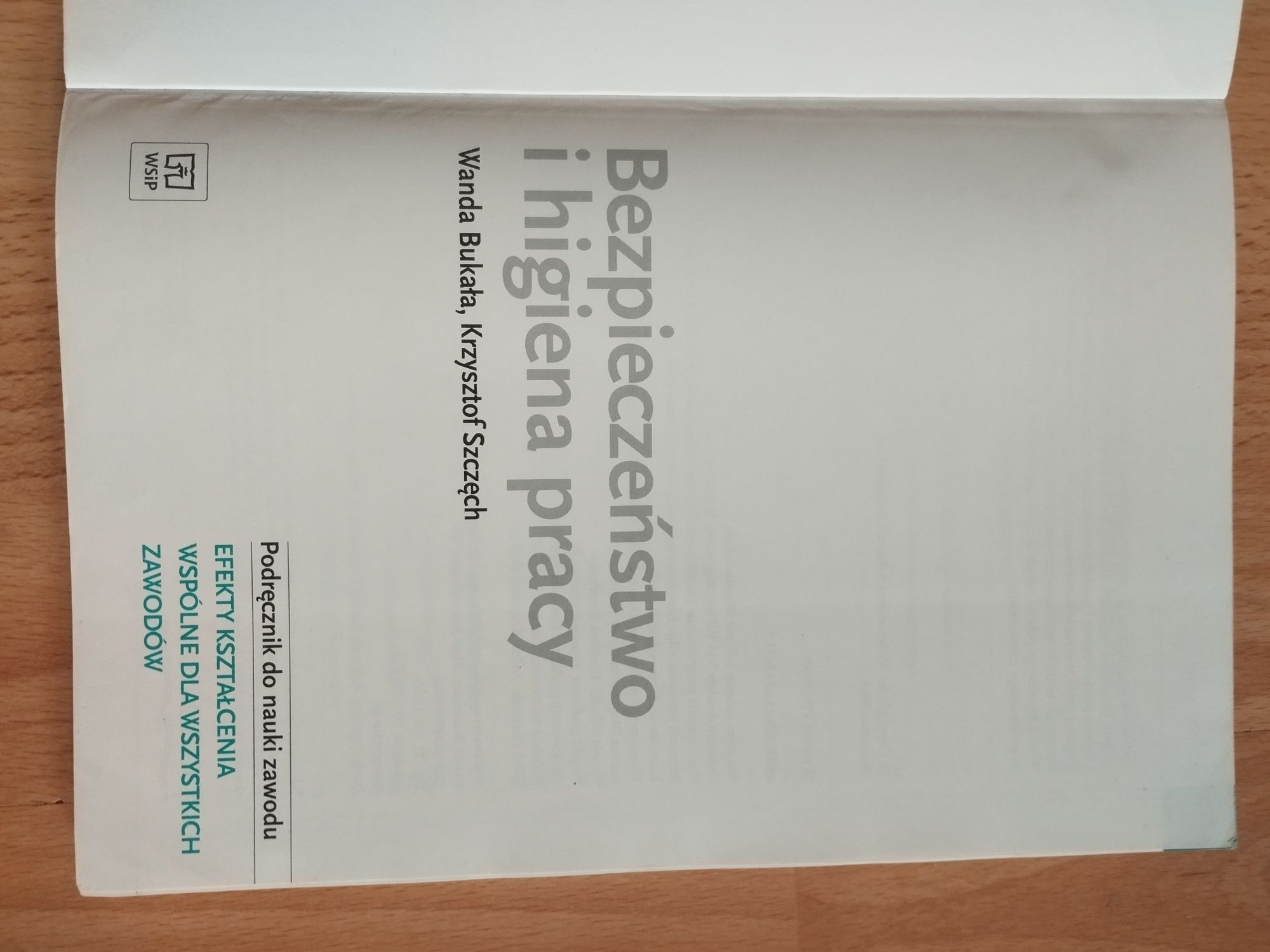 Bezpieczeństwo i higiena pracy WSiP