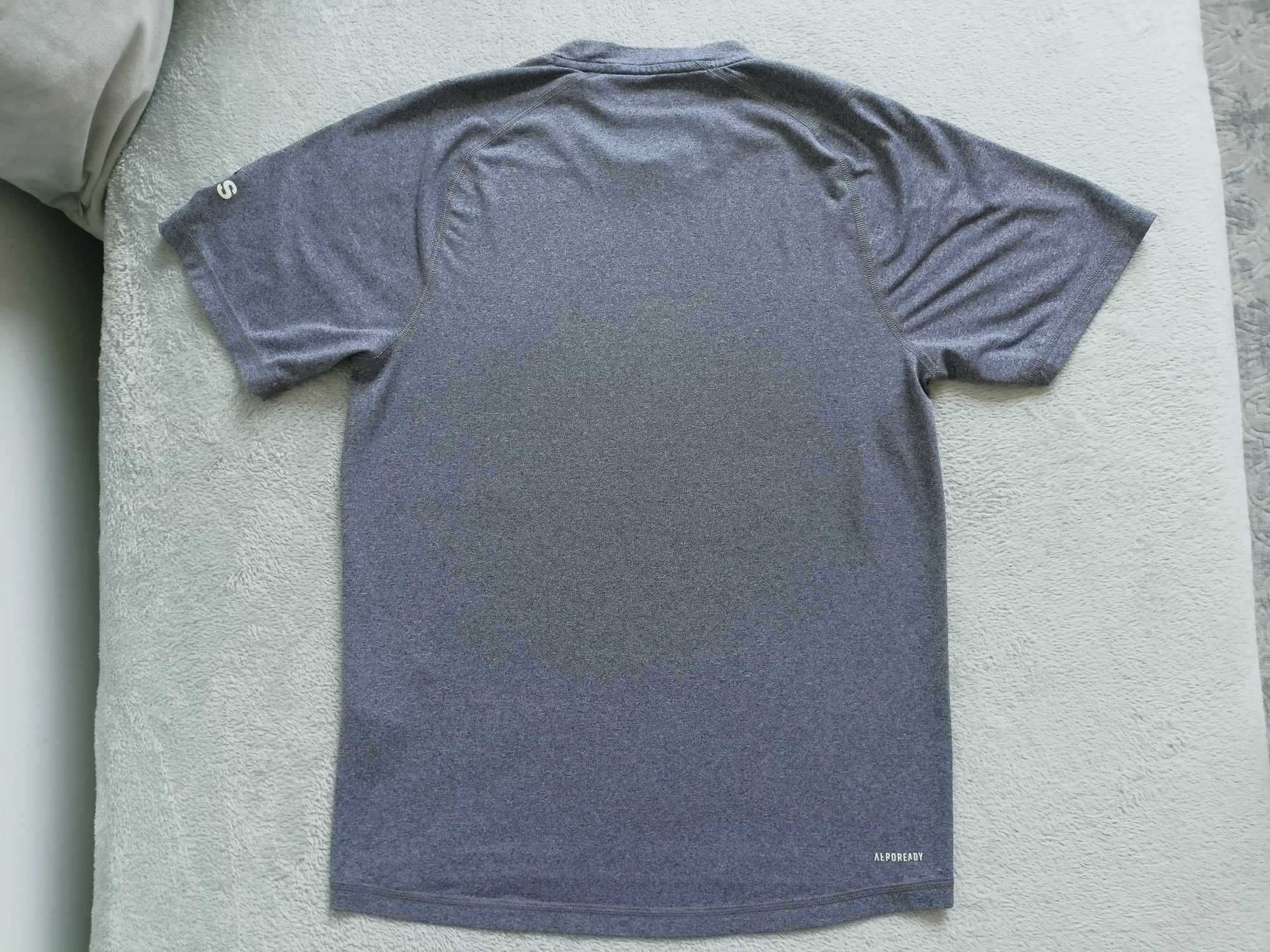 Męska koszulka treningowa/do biegania/na siłownię Adidas - rozmiar S