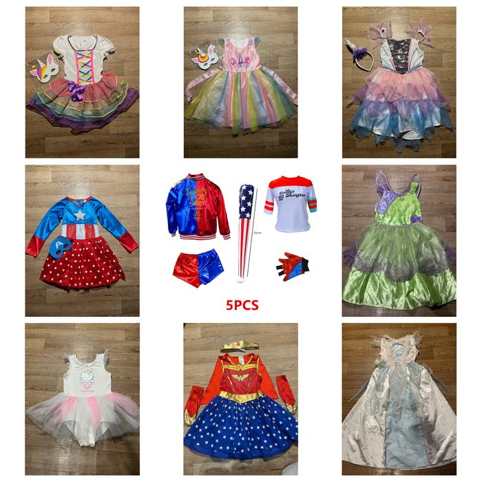 Платье для девочки на новый год 7-8 лет 122-128 см карнавальный костюм