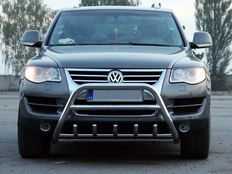 Кенгурятники-Труби-Пороги_Авто Коврики=Volkswagen=(Touareg) 2002+