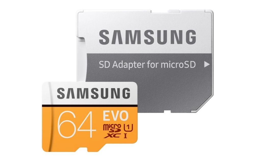 Karta pamięci Samsung EVO 64 GB MicroSDXC UHS-I Klasa 10 + adapter