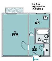 Продам 1-кімн квартиру