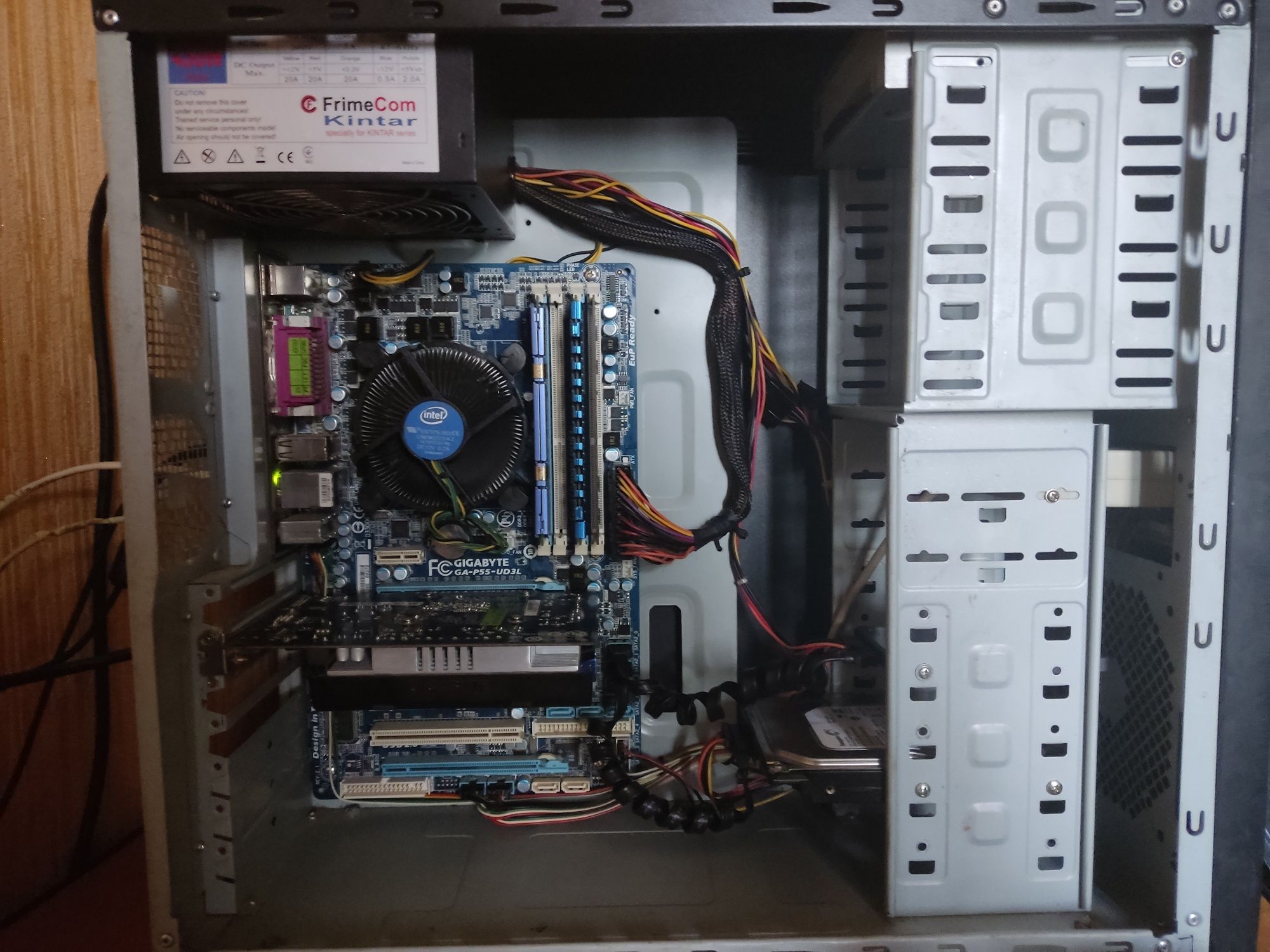 Компьютер Intel i5-650 (4x3.20GHz),NVIDIA GT 240(1 Gb),DDR3 8 ,SSD 120