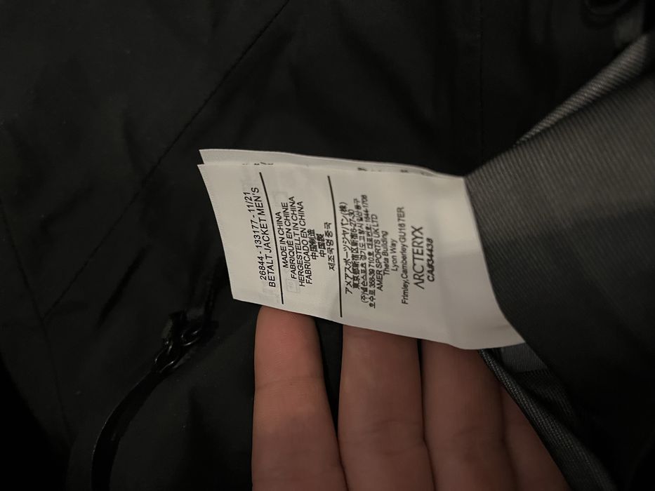 Wiatrówka Arcteryx Beta LT