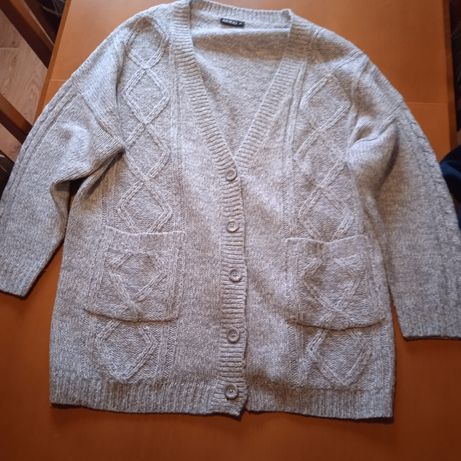 Sweter welniany i  nowa bluza r 44-46