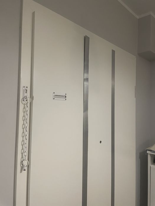 Drzwi wejsciowe bikolor