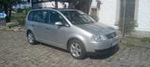 Volkswagen Touran Import z Niemiec ORG 144tys km.nowy rozrzad1,6MPI 102km bez rdzy