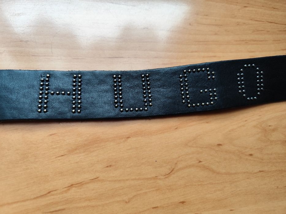 Pasek skórzany Hugo Boss