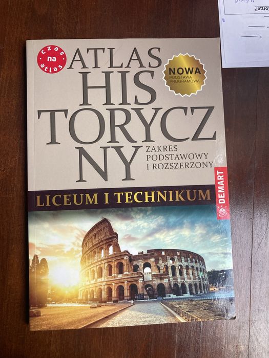 Atlas Historyczny Zakres Podstawowy i Rozszerzony