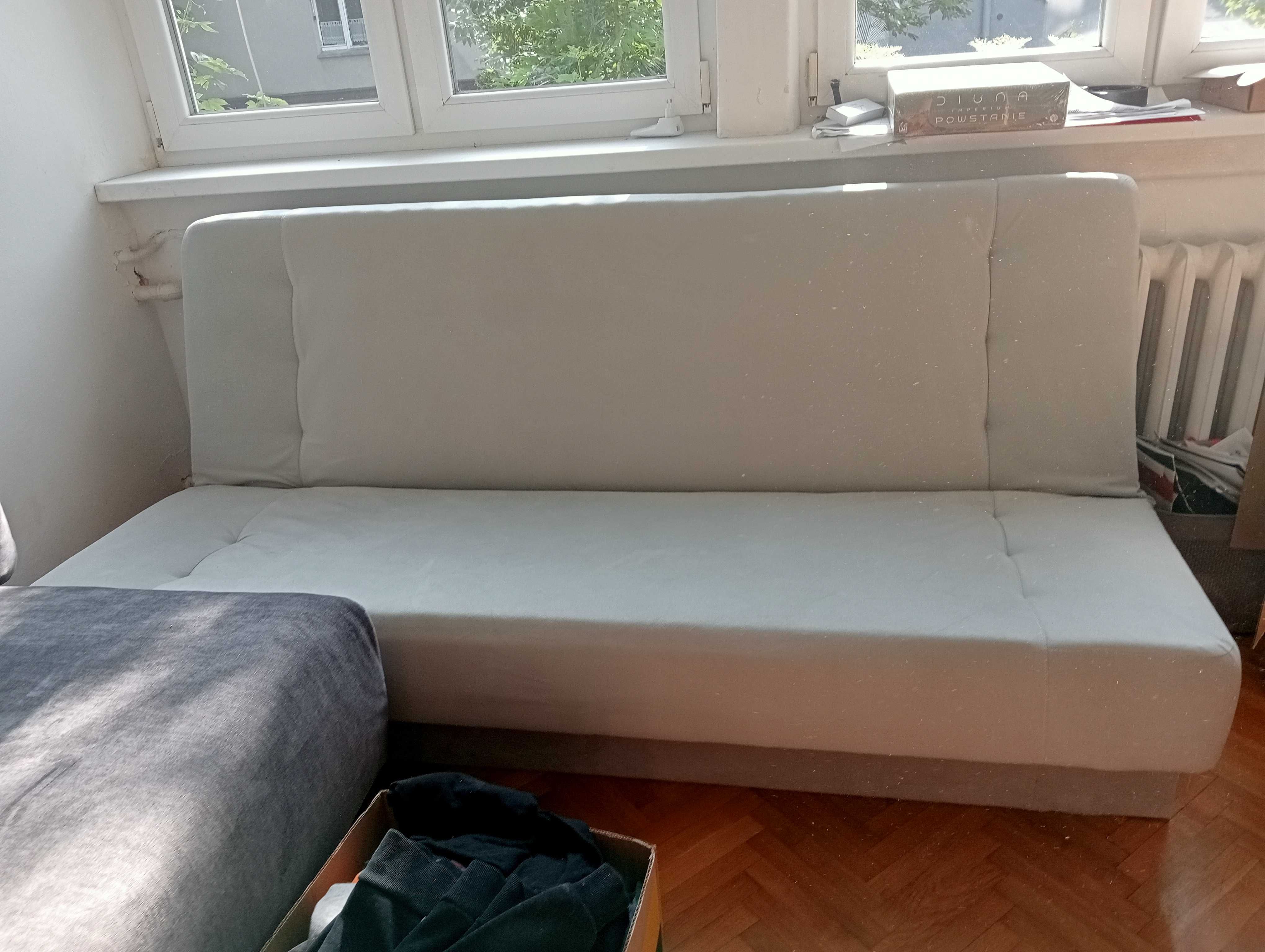 Nowa popielata wersalka