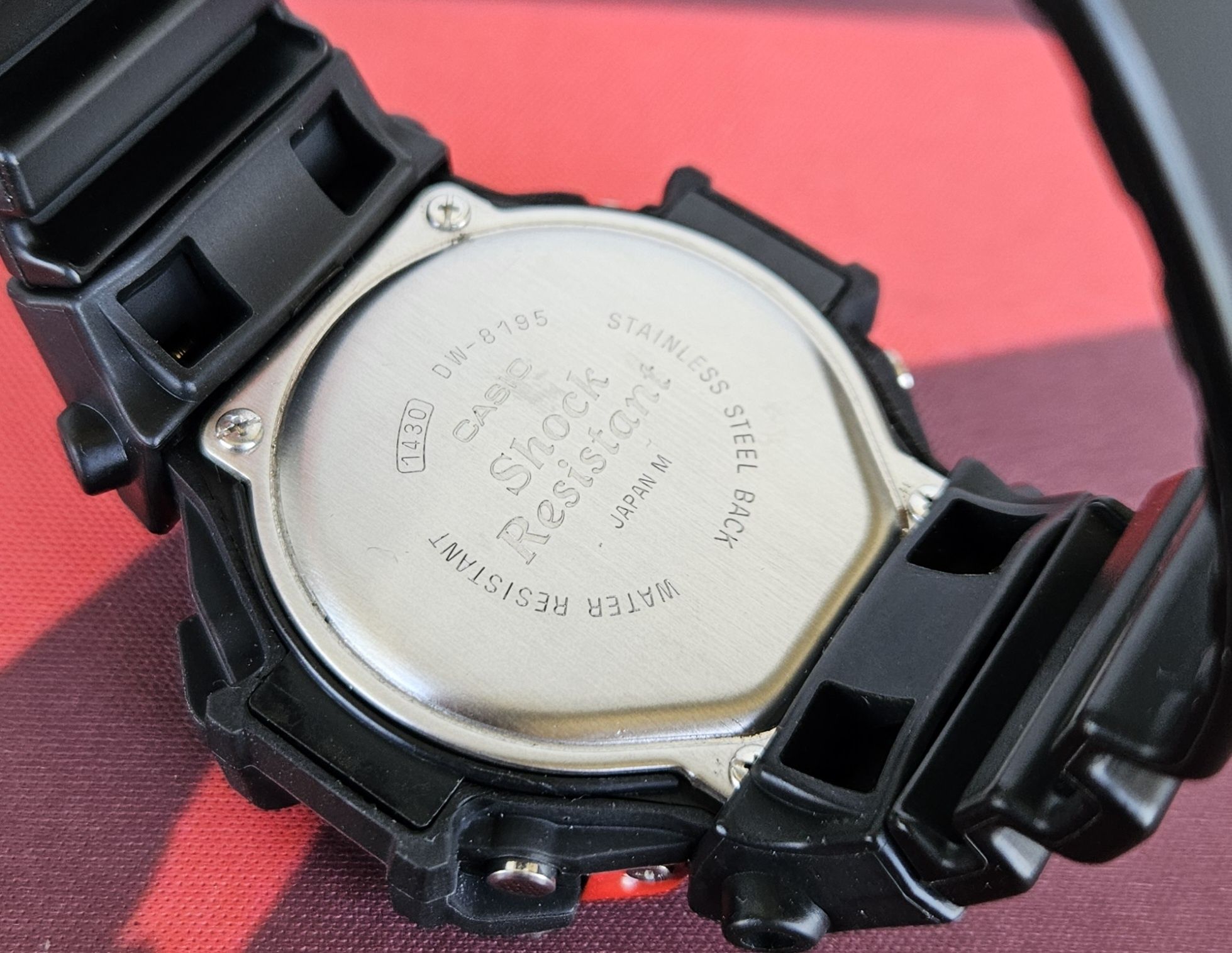 DW-8195 Gangsters Jet Fighter vintage-G Casio G-shock 1995