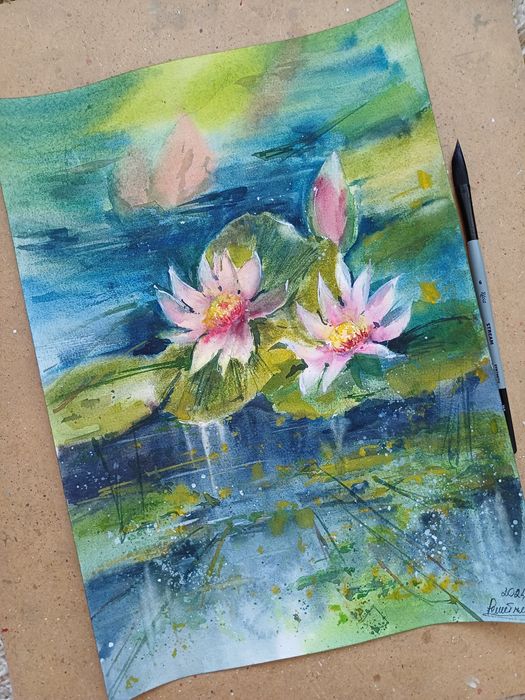 Картина акварелью