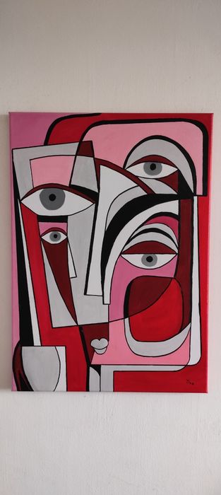 Obraz akrylowy Nowy Abstrakcja Kubizm