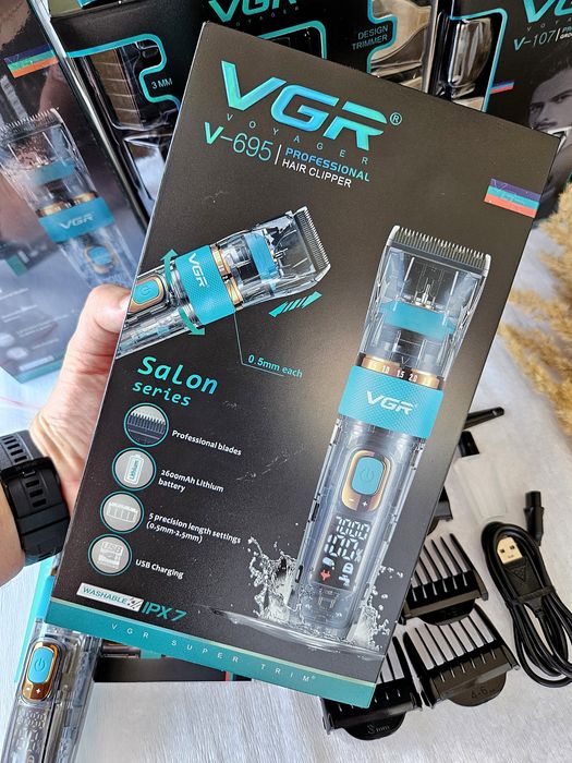 Професійна Машинка трімер для стрижки Vgr 695 тример машынка