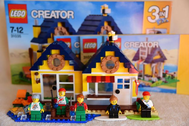 LEGO Creator 31035- Domek na plaży+ 3 dodatkowe ludziki
