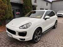 Porsche do ślubu: Porsche Cayenne S V8 beżowe skóry