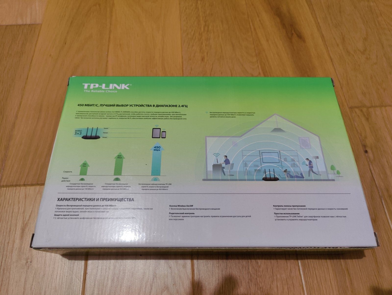Wi-Fi Роутер Маршрутизатор TP-LINK TL-WR940N