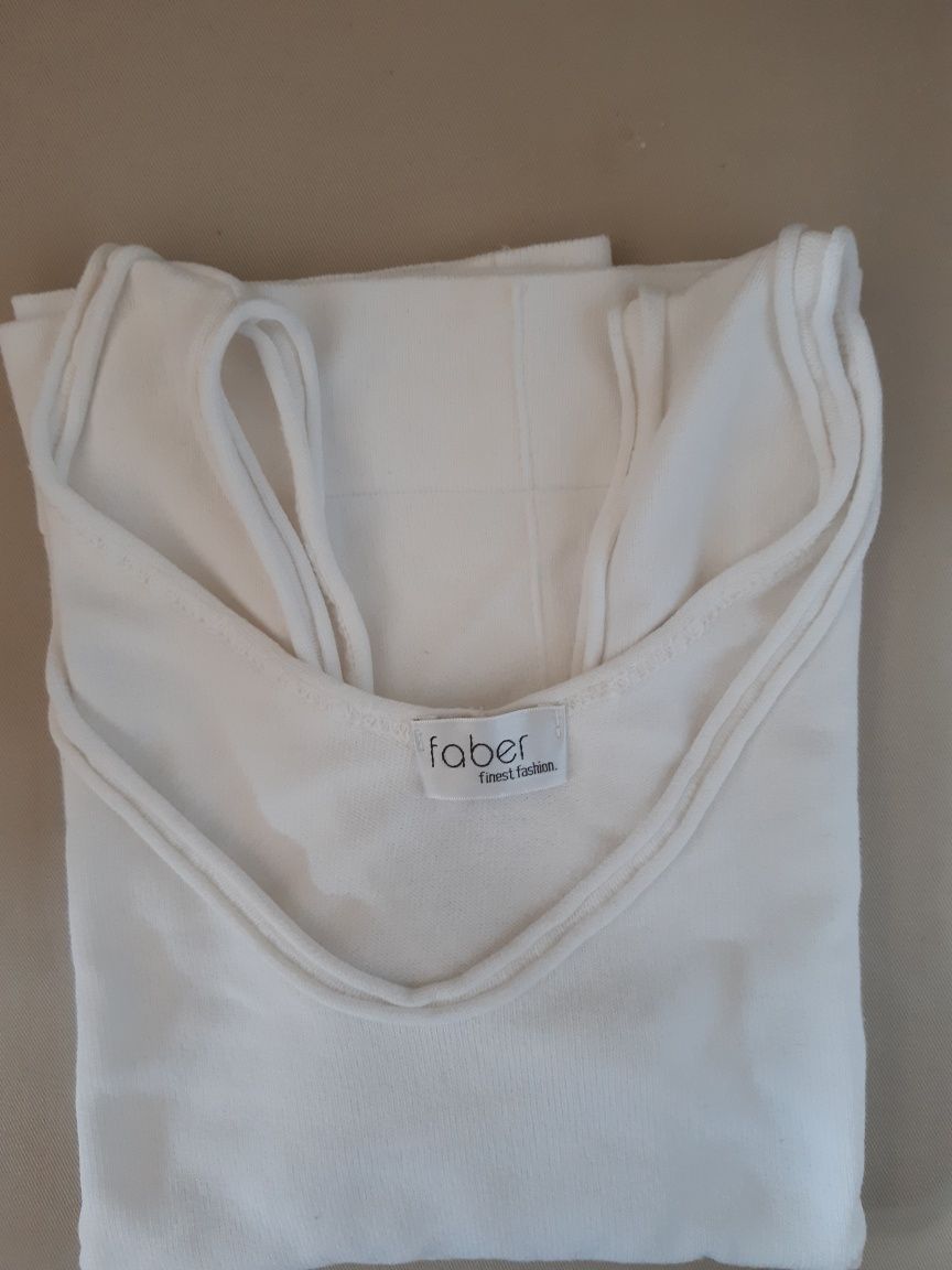 Faber finest fashion bluzka/top extra white r XL i 42 - 44