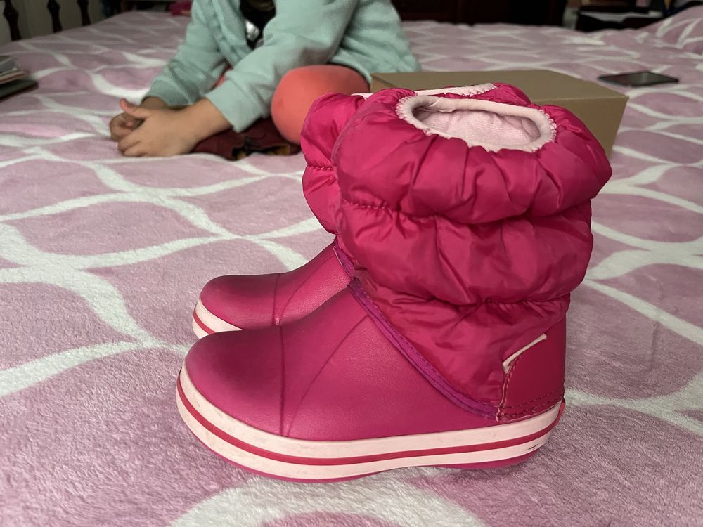 Чоботи Crocs Winter Puff Boot непромокаючі теплі