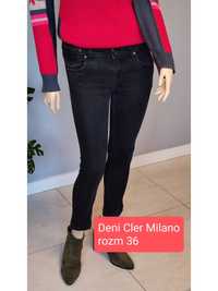 Deni Cler jeansy damskie skinny 36