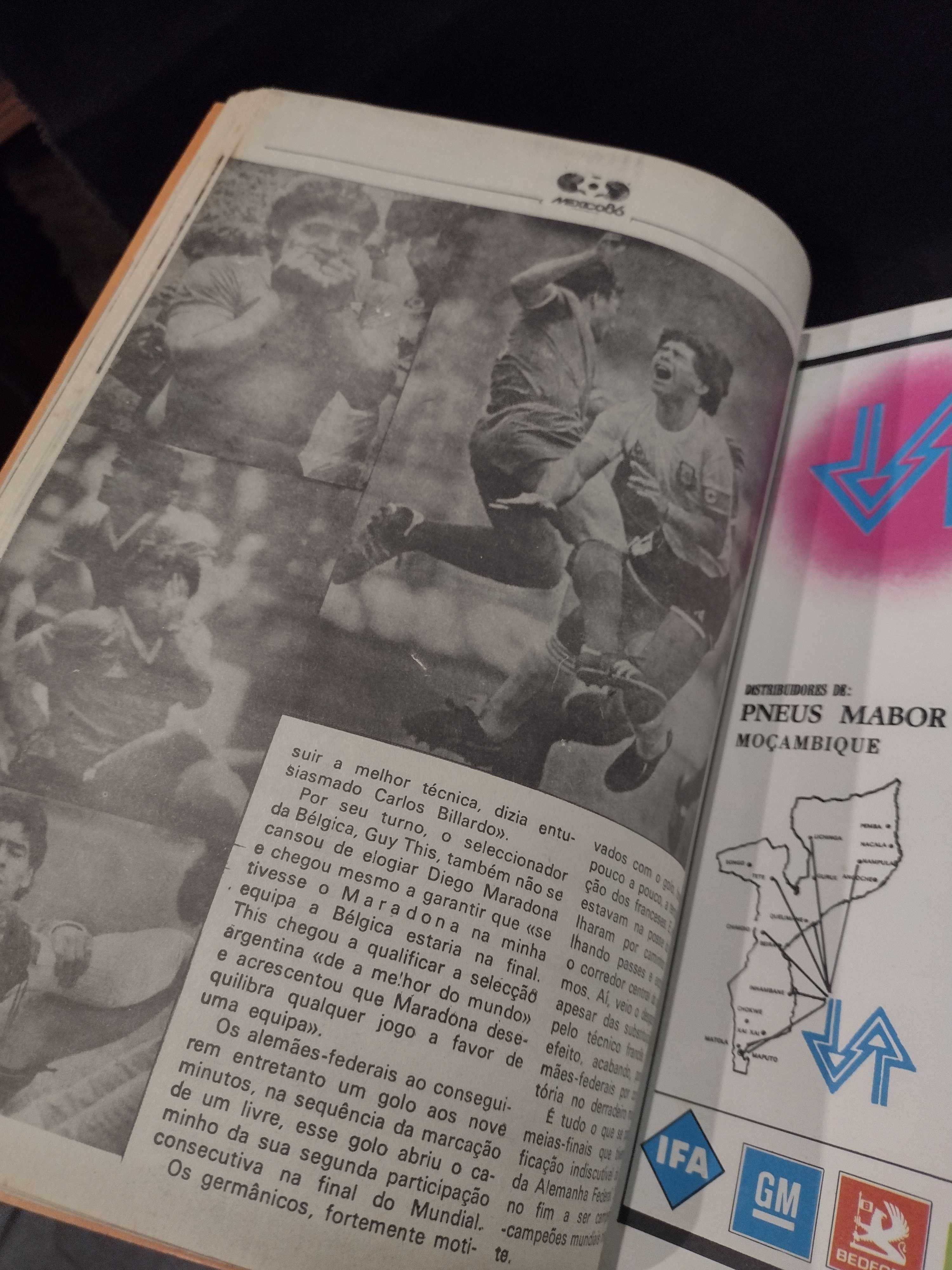 Revista Tempo México 86 Pique c/ Poster Maradona