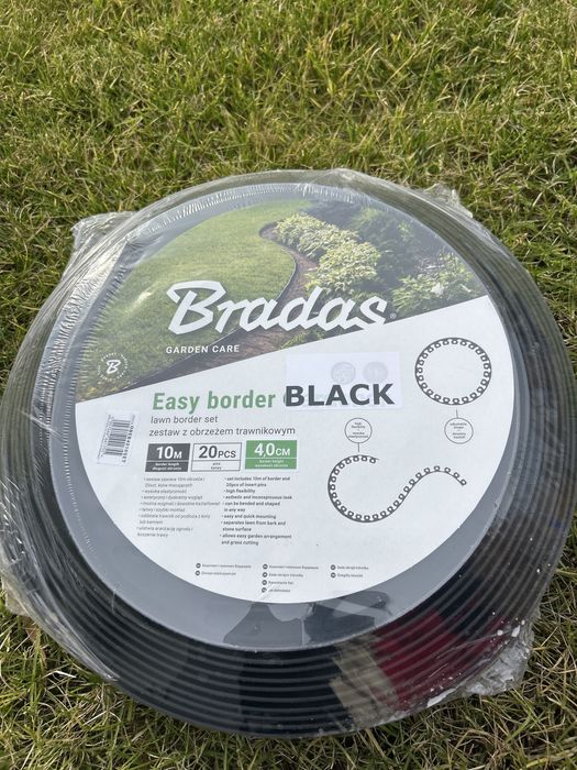 Border, obrzeże trawnika, zestaw ogrodowy