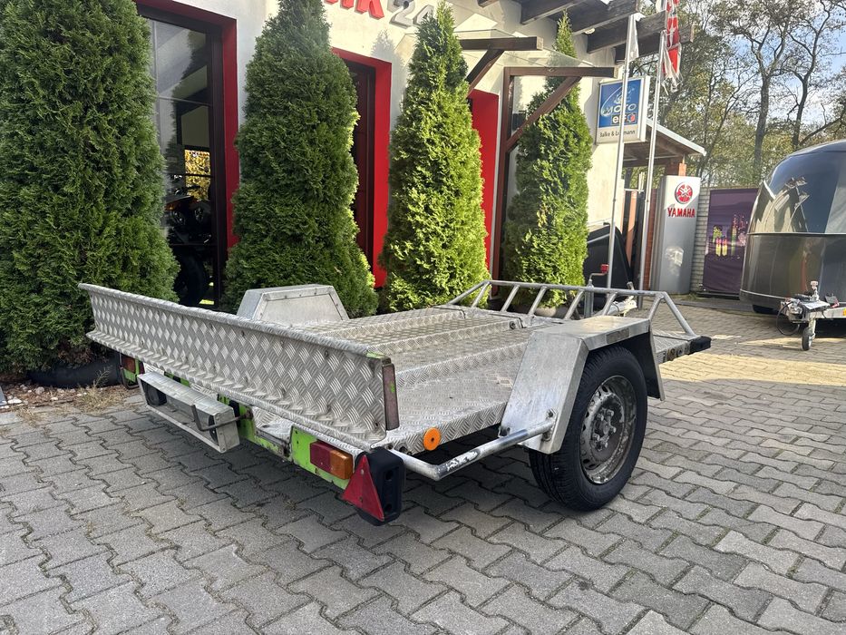 Przyczepka motocyklowa lekka DMC 750 kg na 3 motocykle Okazja