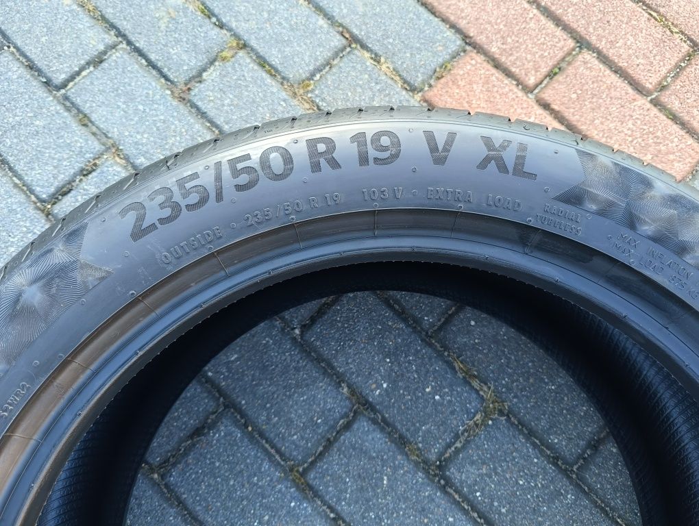 Praktycznie nowe opony-Continental PremiumContact 6 235/50 R19 103