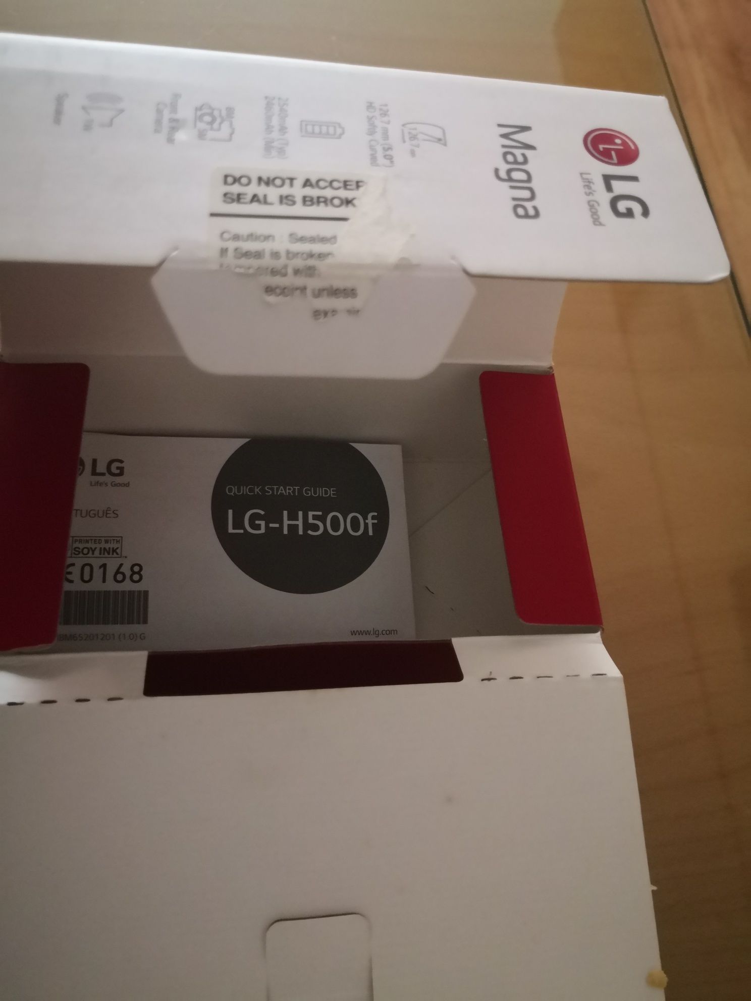 Telemóvel LG usado