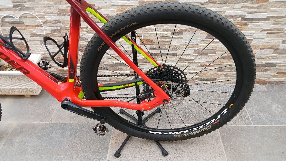Bicicleta de Btt em Carbono Rockrider XC900, Tamanho :XL 12v Sram,