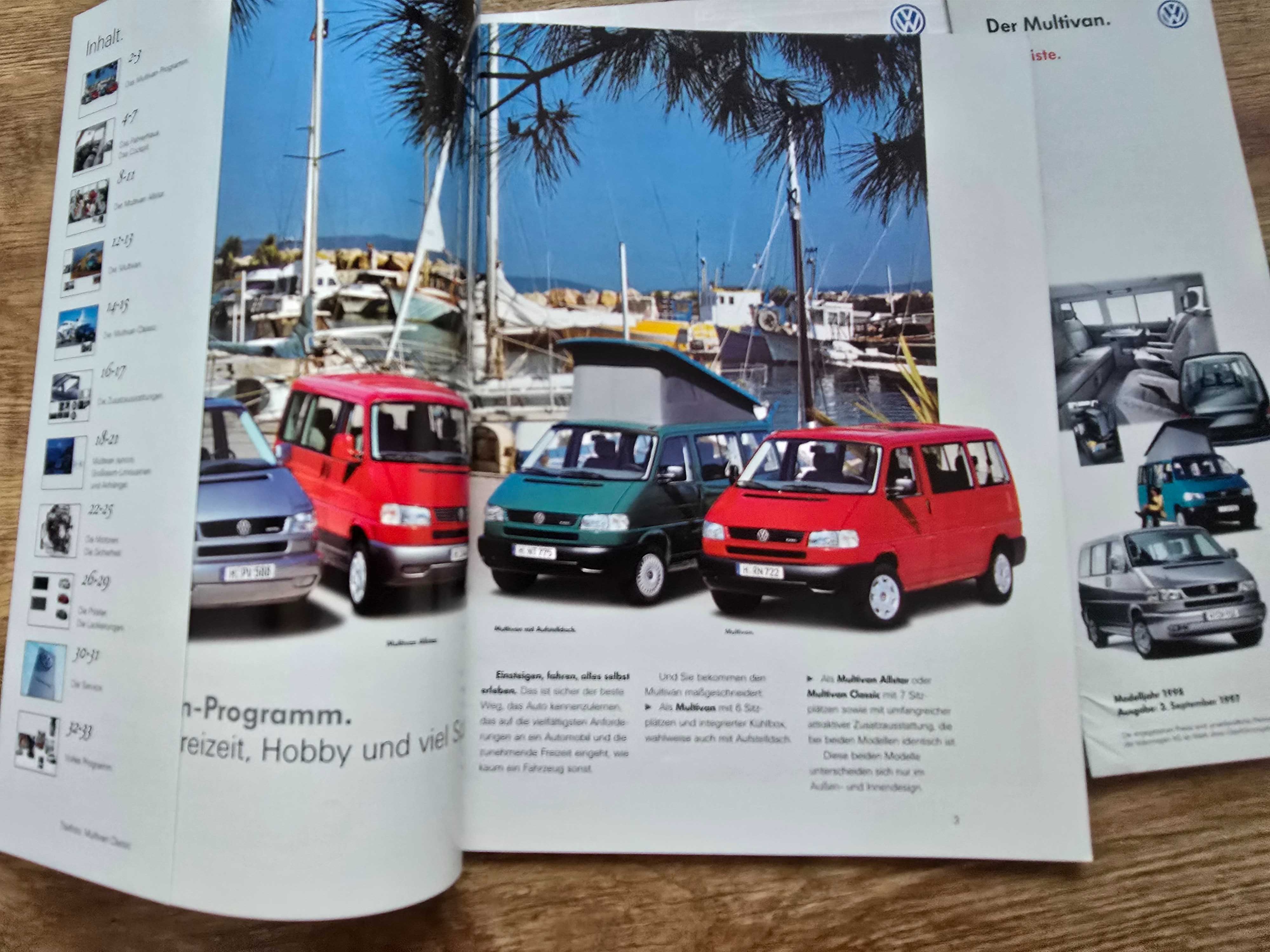 Prospekt VW T4 Multivan