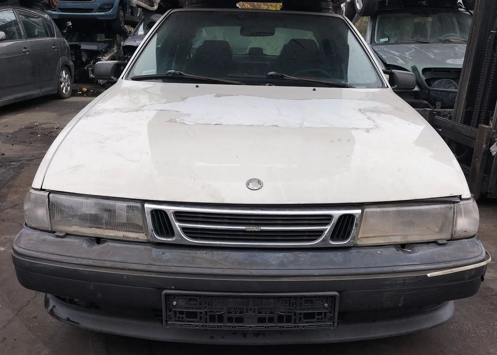 SAAB 9000 CE 2.3 93-98 MASKA ZDERZAK LAMPA PRZÓD ATRAPA