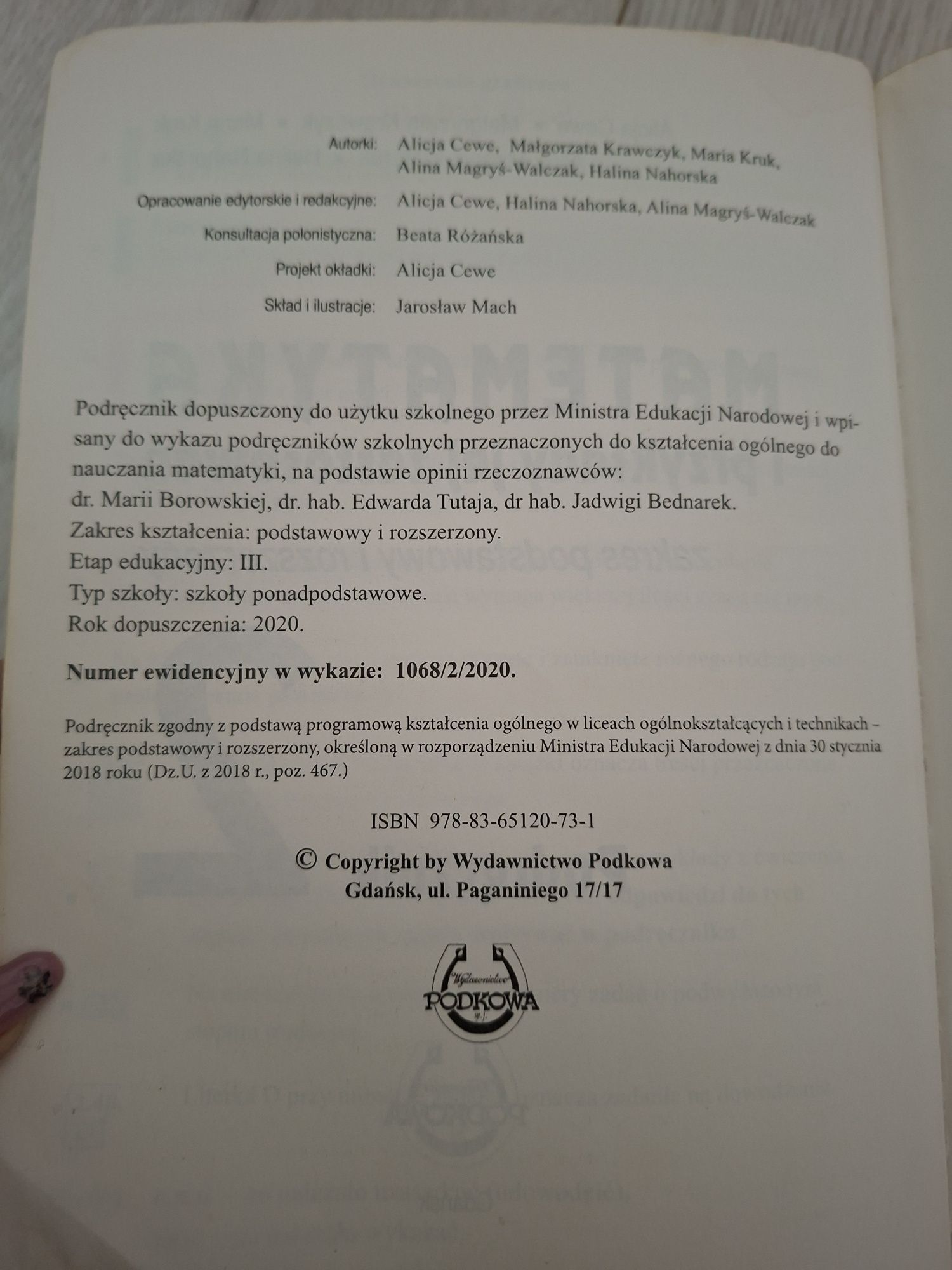 Matematyka i przykłady jej zastosowań 2